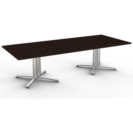 Special-T Table, Rectangle, 48inWx120inLx29inH, Ebony Recon SCTS4XRT48120ER